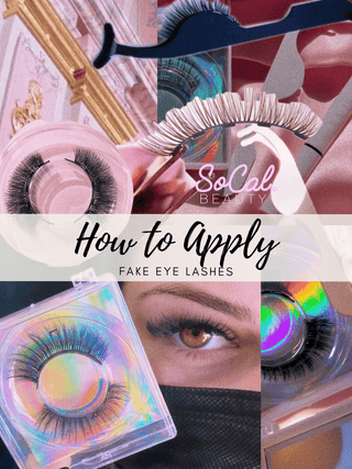 Beginner's Guide: How To Apply False Eyelashes