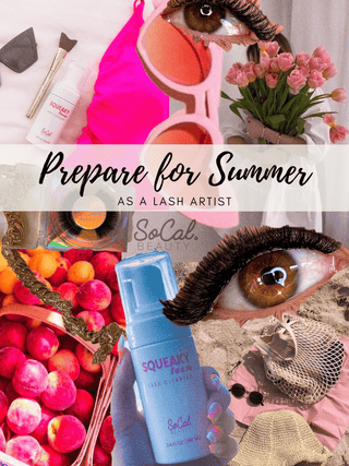 How to Prepare for Summer as a Lash Artist