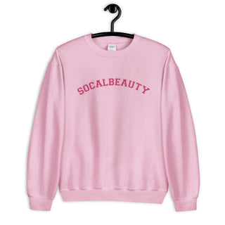 SoCal Beauty Double Pink Sweatshirt